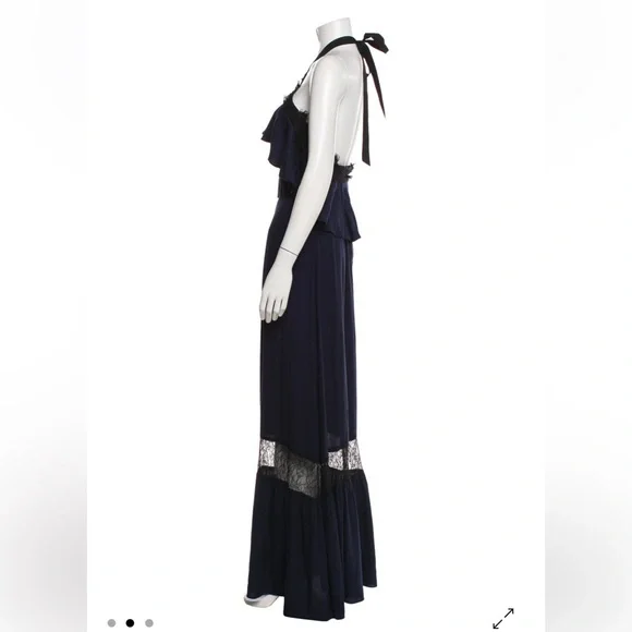 Alice + Olivia Misty Halter Maxi Dress NWT - Picture 4 of 13